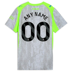 Manchester City Women's 2025/26 Third Replica Custom Jersey Green/Neon Green - Puma