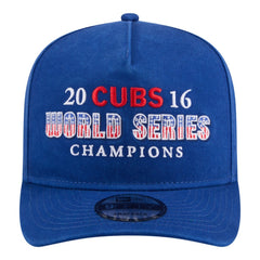 Chicago Cubs New Era 2016 World Series Champions Historic 9FIFTY A-Frame Snapback Hat | MLB Outlet
