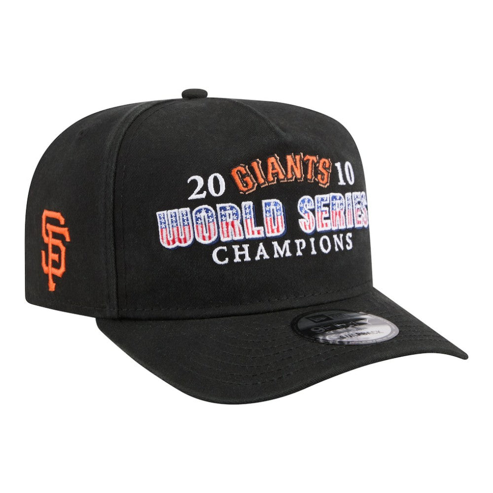 San Francisco Giants New Era 2010 World Series Champions Historic 9FIFTY A-Frame Snapback Hat | MLB Online