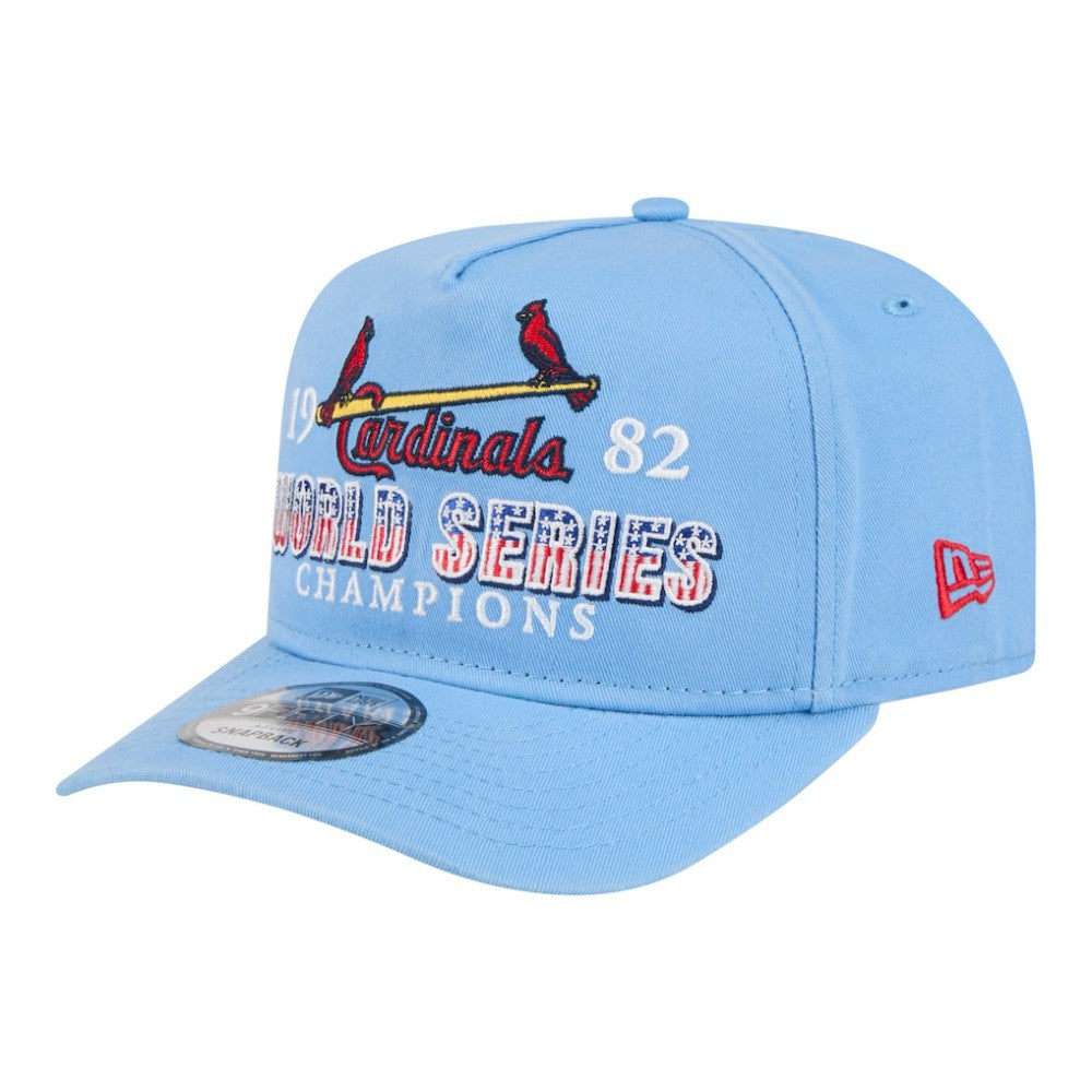 St. Louis Cardinals New Era 1982 World Series Champions Historic 9FIFTY A-Frame Snapback Hat | MLB Sale