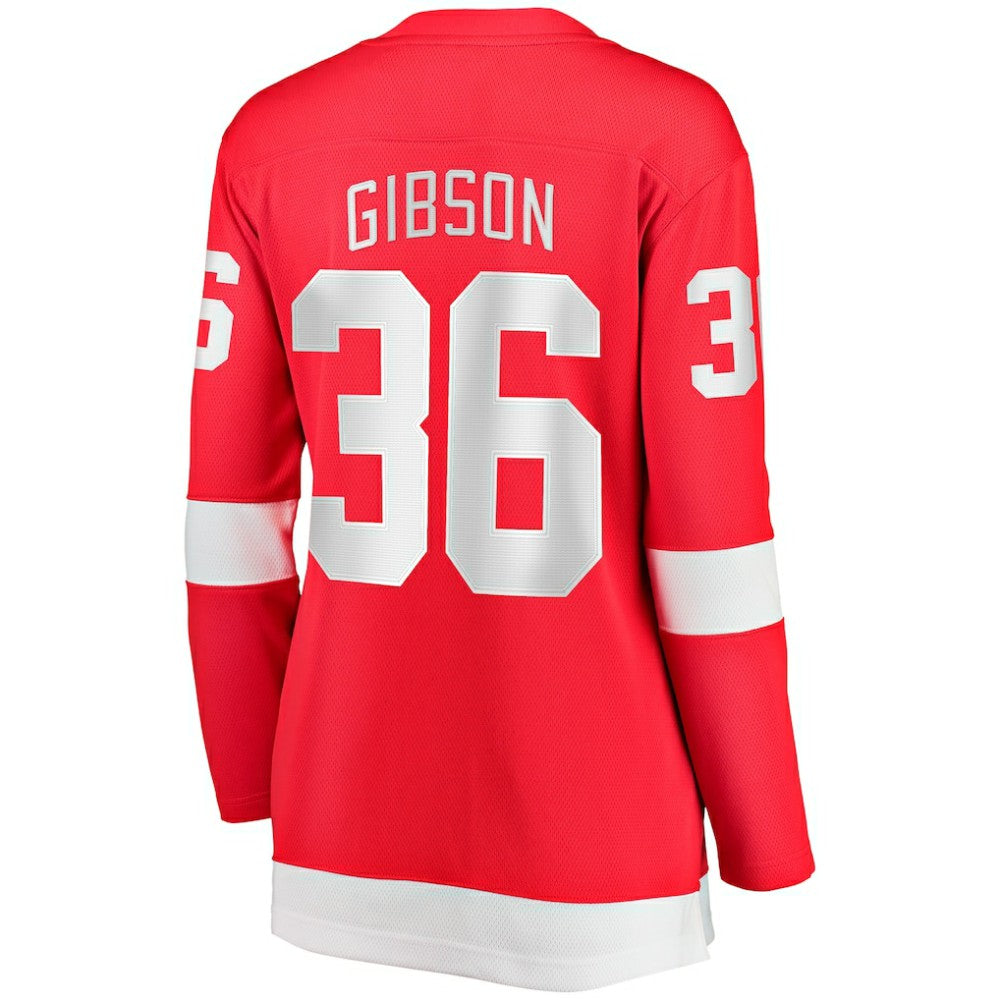 John Gibson Detroit Red Wings Fanatics Women's Home Breakaway Jersey For Sale