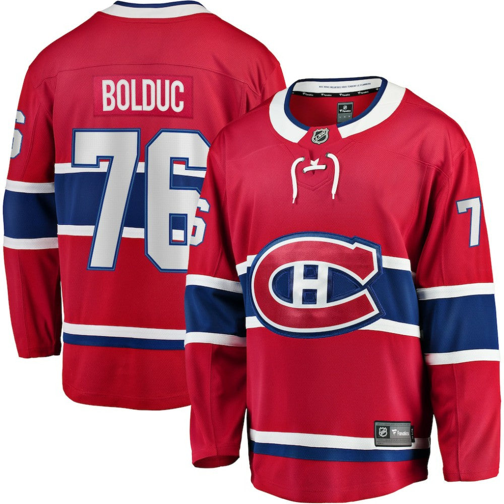Zack Bolduc Montreal Canadiens Fanatics Home Breakaway Jersey Online