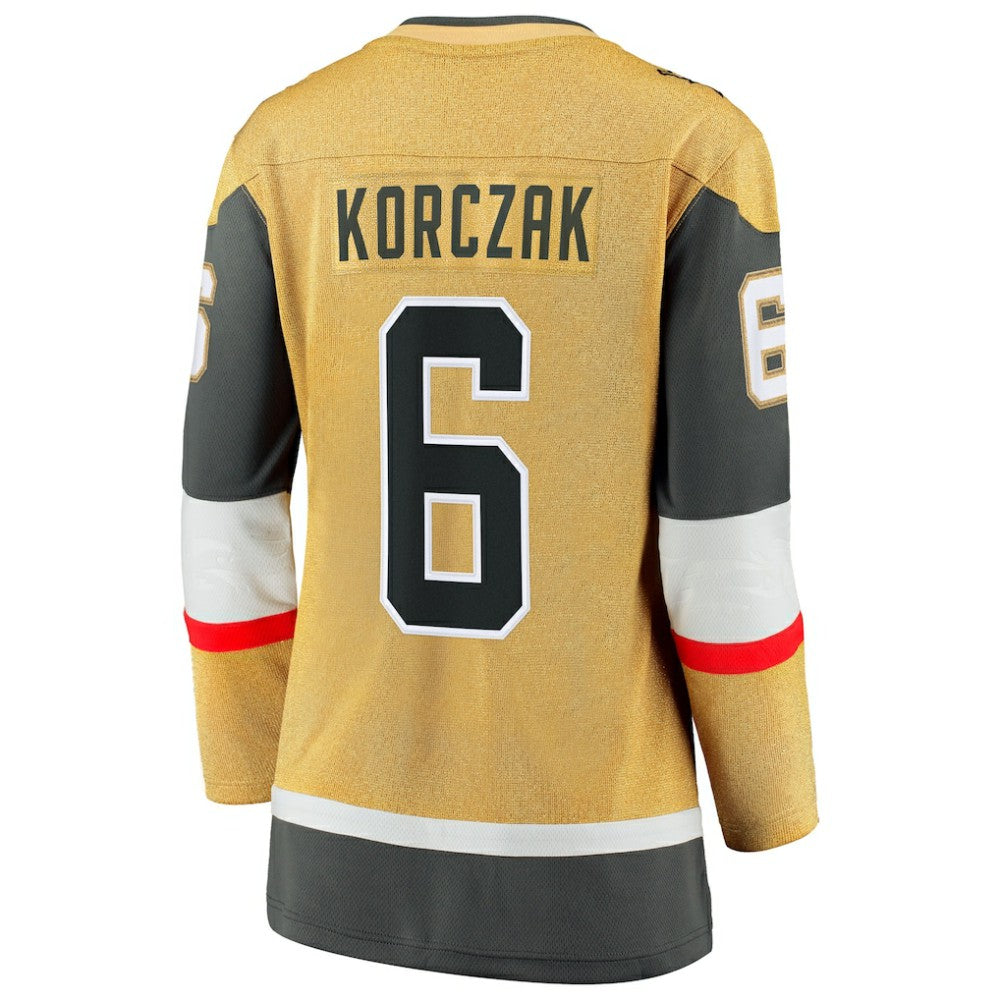 Kaedan Korczak Vegas Golden Knights Fanatics Women's Home Breakaway Jersey For Sale