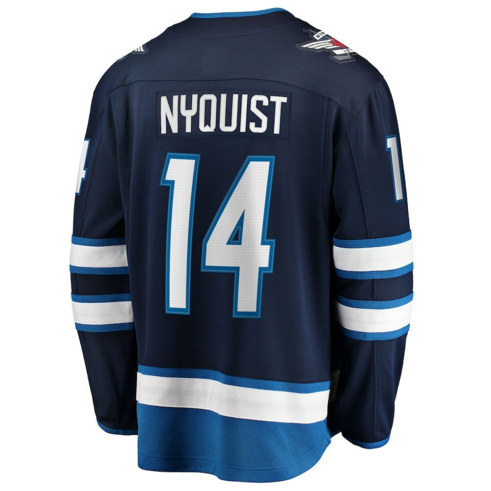 Gustav Nyquist Winnipeg Jets Fanatics Home Breakaway Jersey Outlet
