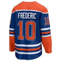 Trent Frederic Edmonton Oilers Fanatics Home Breakaway Jersey Online