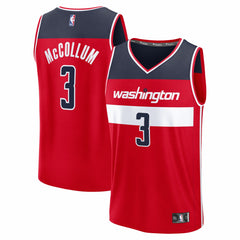 CJ McCollum Washington Wizards Fast Break Replica Player Jersey Discount