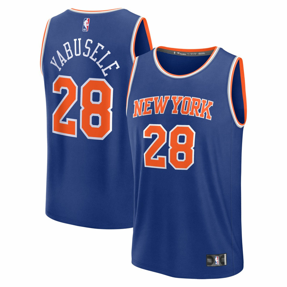 Guerschon Yabusele New York Knicks Fast Break Replica Player Jersey On Sale