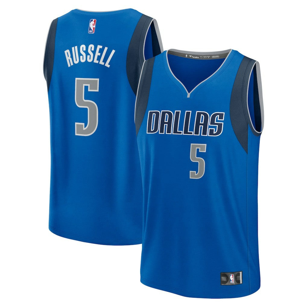 D'Angelo Russell Dallas Mavericks Fast Break Replica Player Jersey sale New