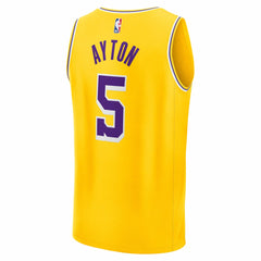 Deandre Ayton Los Angeles Lakers Fast Break Replica Player Jersey Discount