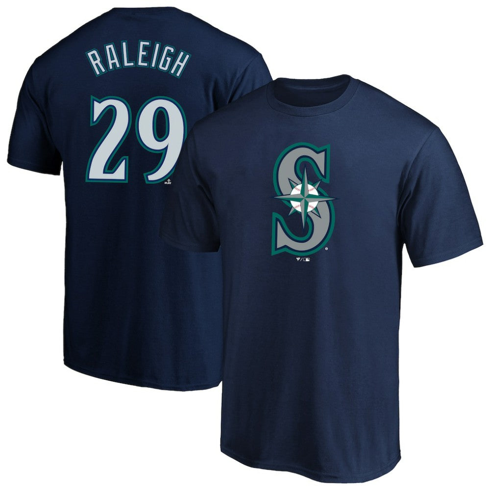 Cal Raleigh Seattle Mariners Fanatics Big & Tall Name & Number T-Shirt | MLB Online