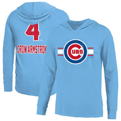 Pete Crow-Armstrong Chicago Cubs Majestic Threads Lightweight Name & Number Hoodie | MLB New