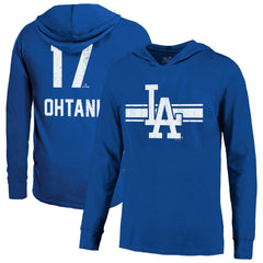 Shohei Ohtani Los Angeles Dodgers Majestic Threads Lightweight Name & Number Hoodie | MLB Sale