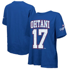 Shohei Ohtani Los Angeles Dodgers Majestic Threads Women's Oversized Name & Number T-Shirt | MLB For sale