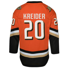 Chris Kreider Anaheim Ducks Outerstuff Youth Home Replica Jersey On Sale