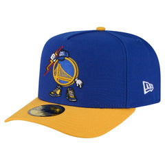 Golden State Warriors Injection Cartoon Logo A-Frame 59FIFTY Fitted Hat sale Online