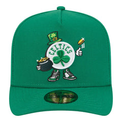 Boston Celtics Injection Cartoon Logo A-Frame 59FIFTY Fitted Hat Discount