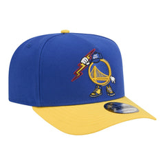 Golden State Warriors Injection Cartoon Logo A-Frame 9FIFTY Adjustable Hat sale Online