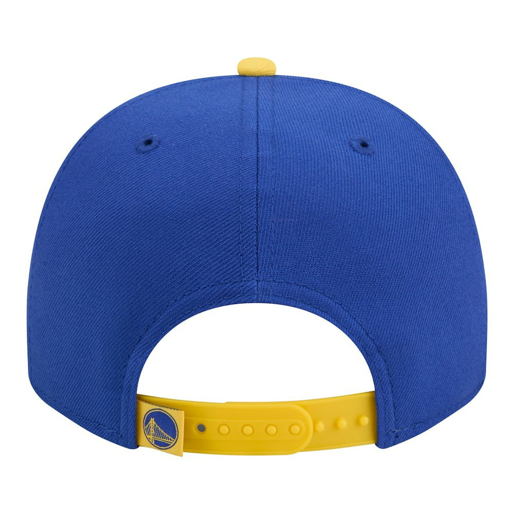 Golden State Warriors Injection Cartoon Logo A-Frame 9FIFTY Adjustable Hat sale Online