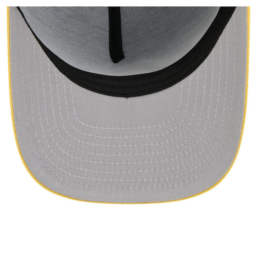 Golden State Warriors Injection Cartoon Logo A-Frame 9FIFTY Adjustable Hat sale Online