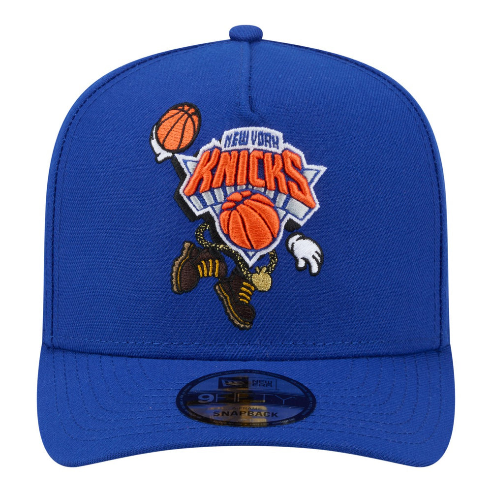 New York Knicks Injection Cartoon Logo A-Frame 9FIFTY Adjustable Hat Online
