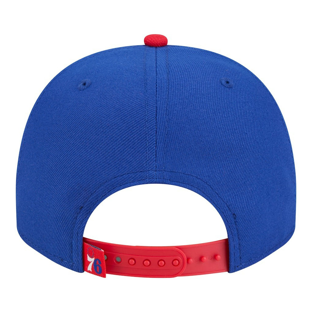Philadelphia 76ers Injection Cartoon Logo A-Frame 9FIFTY Adjustable Hat On Sale