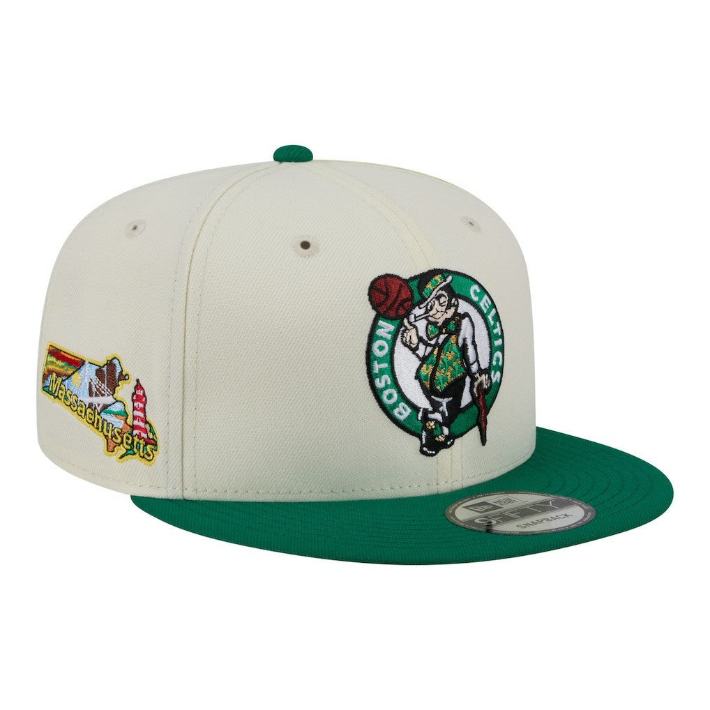 Boston Celtics Injection Localized 9FIFTY Snapback Hat On Sale