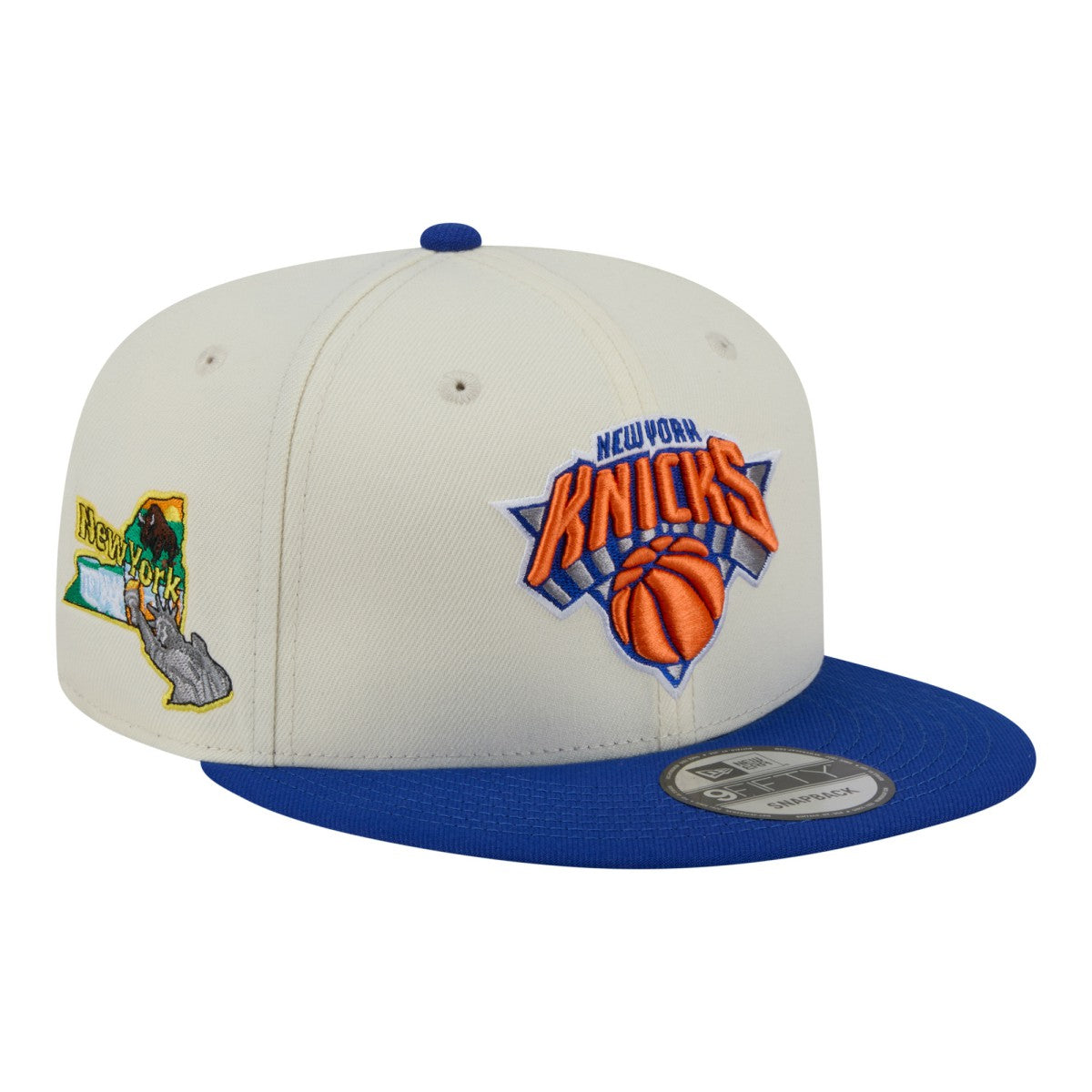 New York Knicks Injection Localized 9FIFTY Snapback Hat For Sale