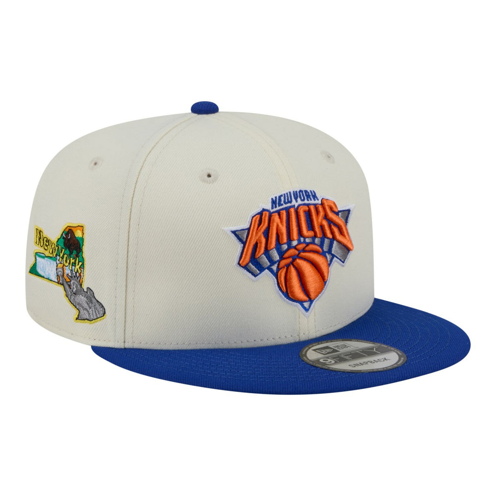 New York Knicks Injection Localized 9FIFTY Snapback Hat For Sale