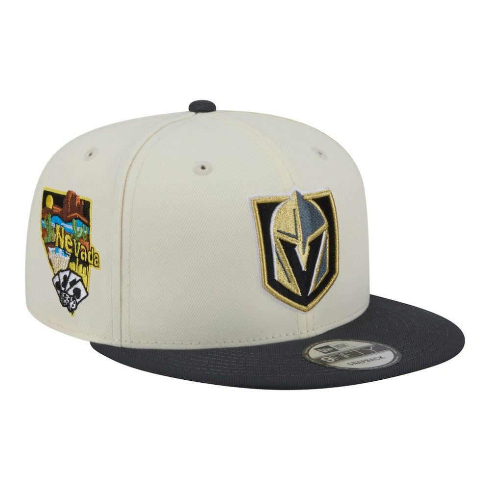Vegas Golden Knights New Era Injection Localized Two-Tone 9FIFTY Snapback Hat Online