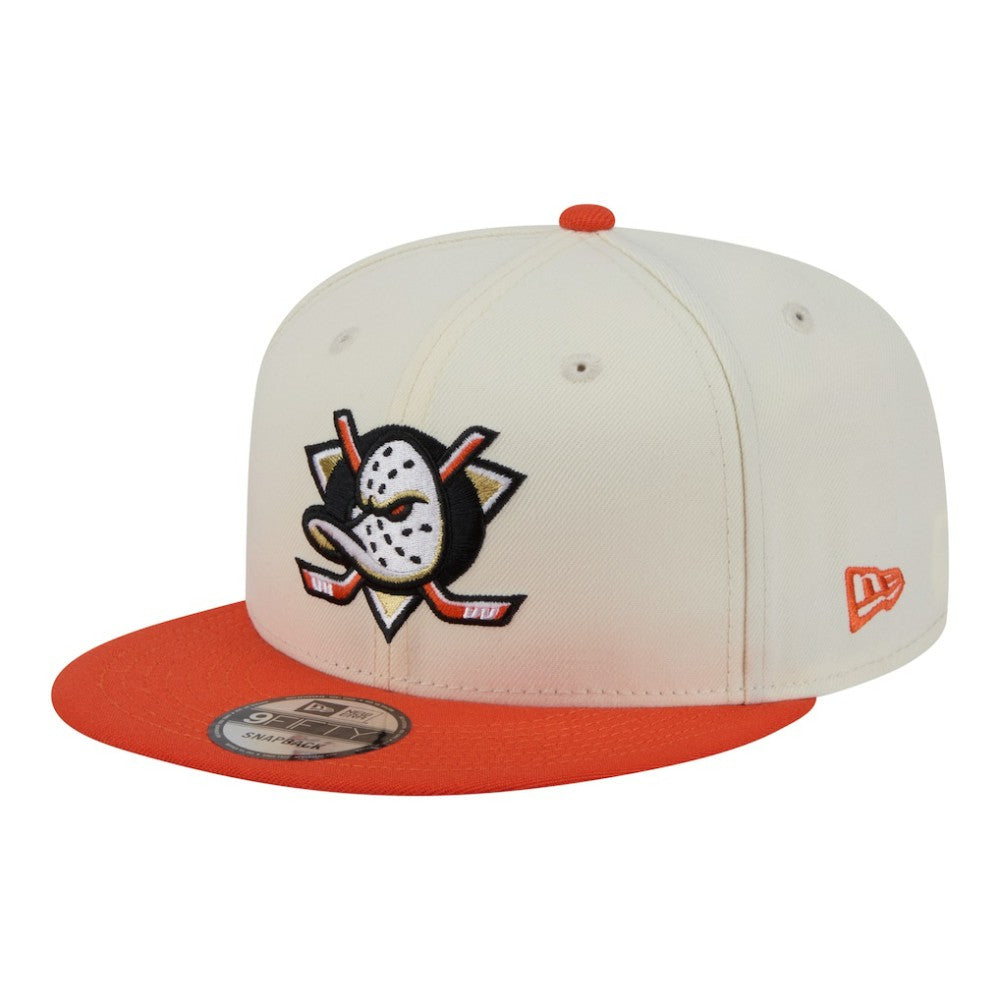 Anaheim Ducks New Era Injection Localized Two-Tone 9FIFTY Snapback Hat Outlet