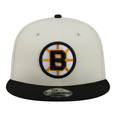 Boston Bruins New Era Injection Localized Two-Tone 9FIFTY Snapback Hat For Sale