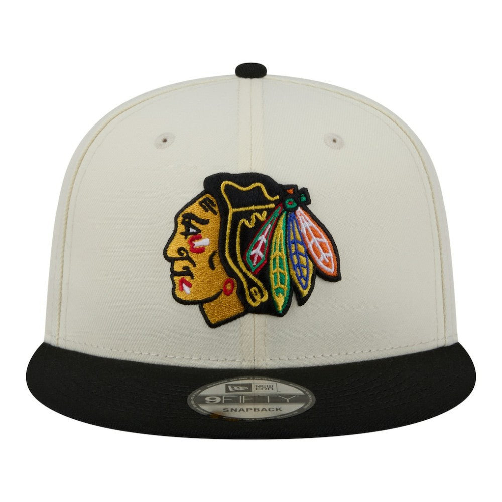 Chicago Blackhawks New Era Injection Localized Two-Tone 9FIFTY Snapback Hat Discount
