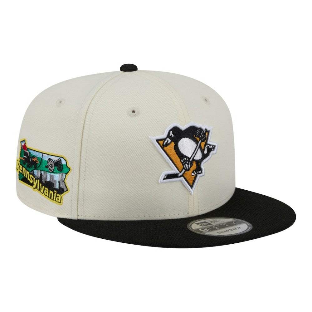 Pittsburgh Penguins New Era Injection Localized Two-Tone 9FIFTY Snapback Hat Online