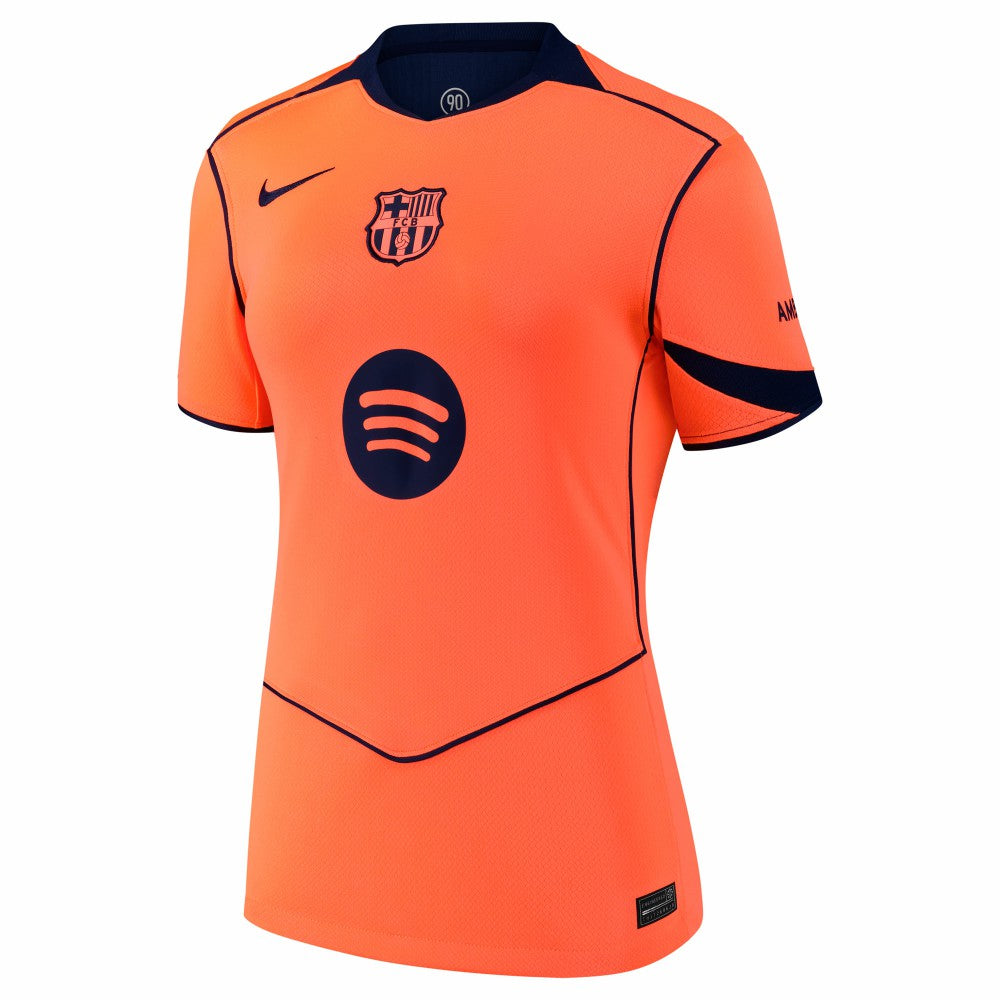 Barcelona Women's 2025/26 Third Replica Jersey Orange - Nike