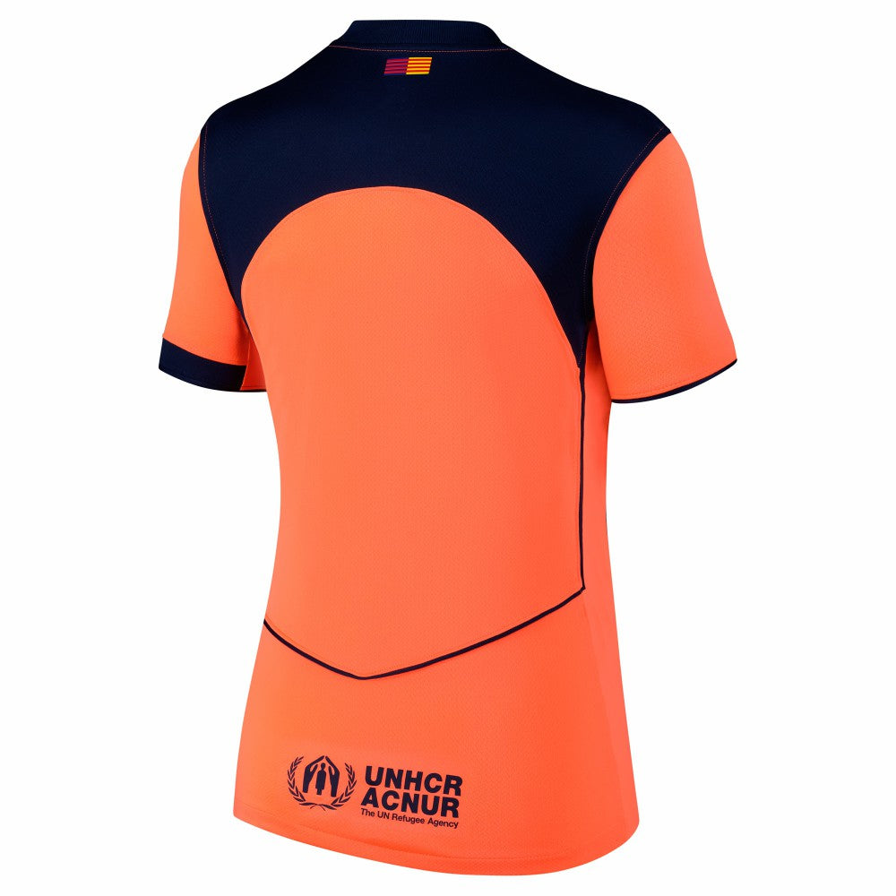 Barcelona Women's 2025/26 Third Replica Jersey Orange - Nike