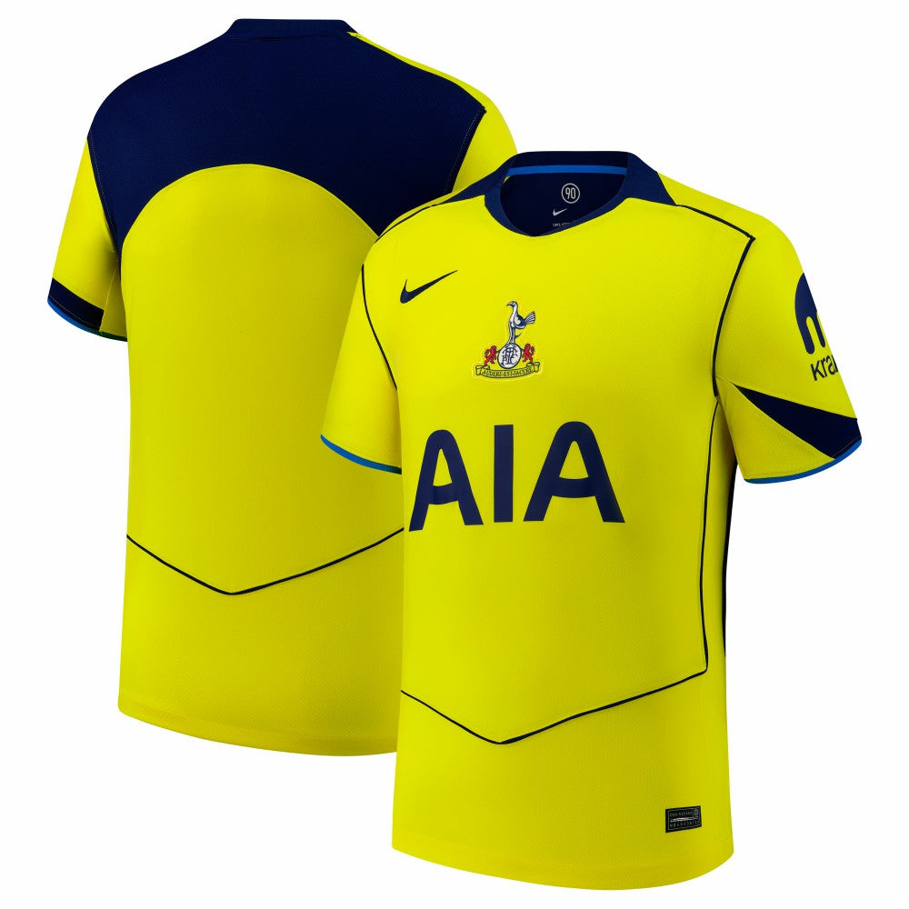 Tottenham Hotspur 2025/26 Third Replica Jersey Yellow - Nike