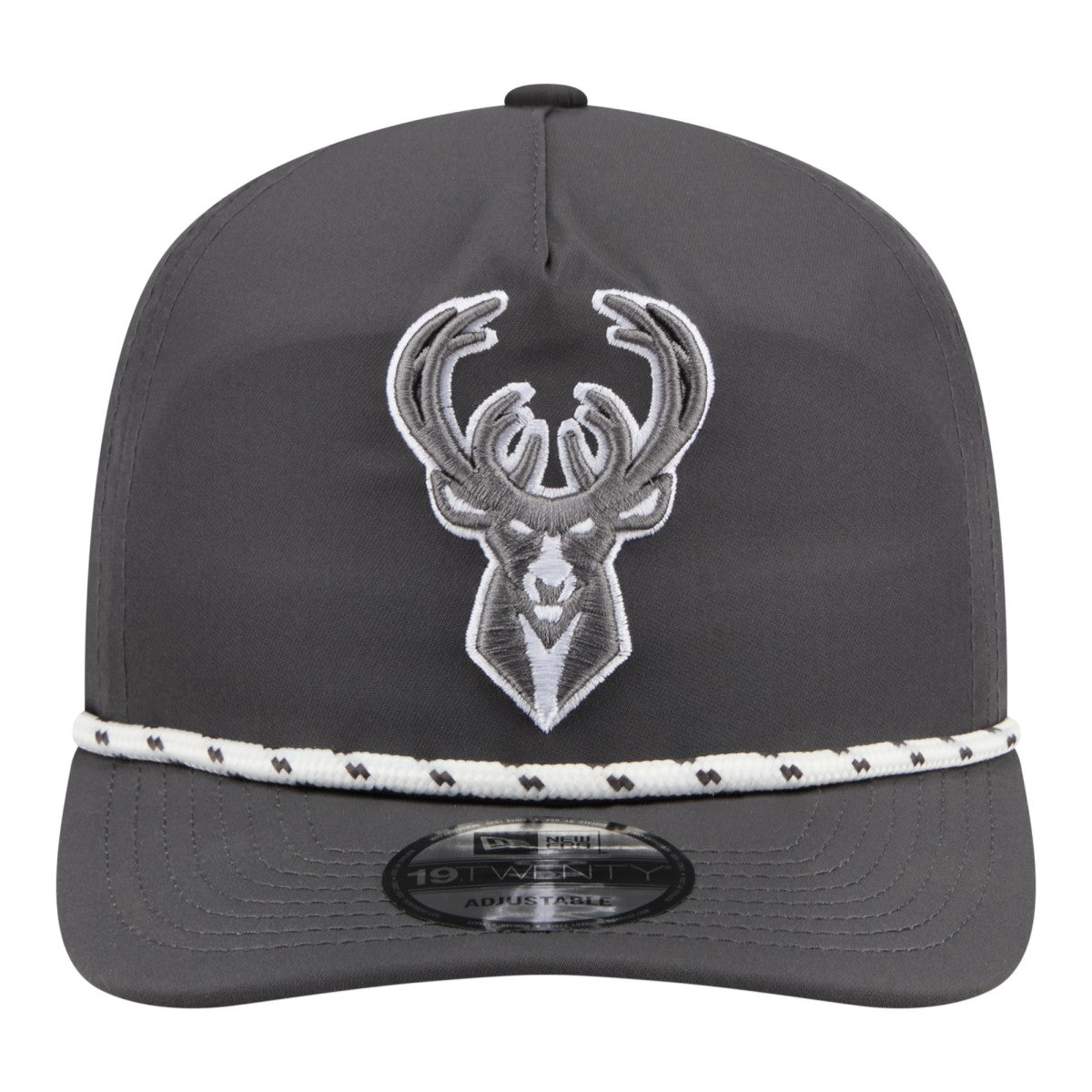 Milwaukee Bucks Tonal Rope 19TWENTY Adjustable Hat New
