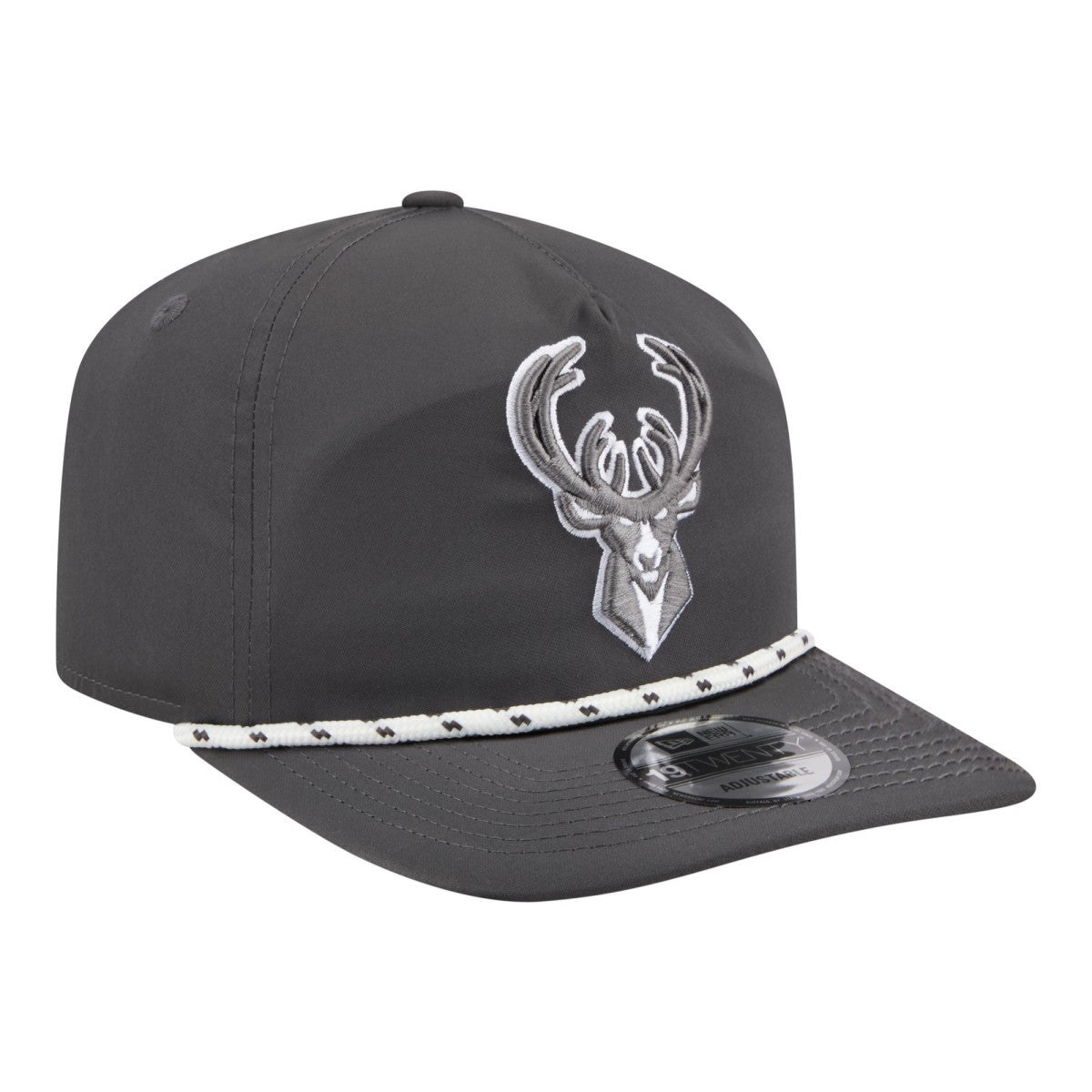 Milwaukee Bucks Tonal Rope 19TWENTY Adjustable Hat New