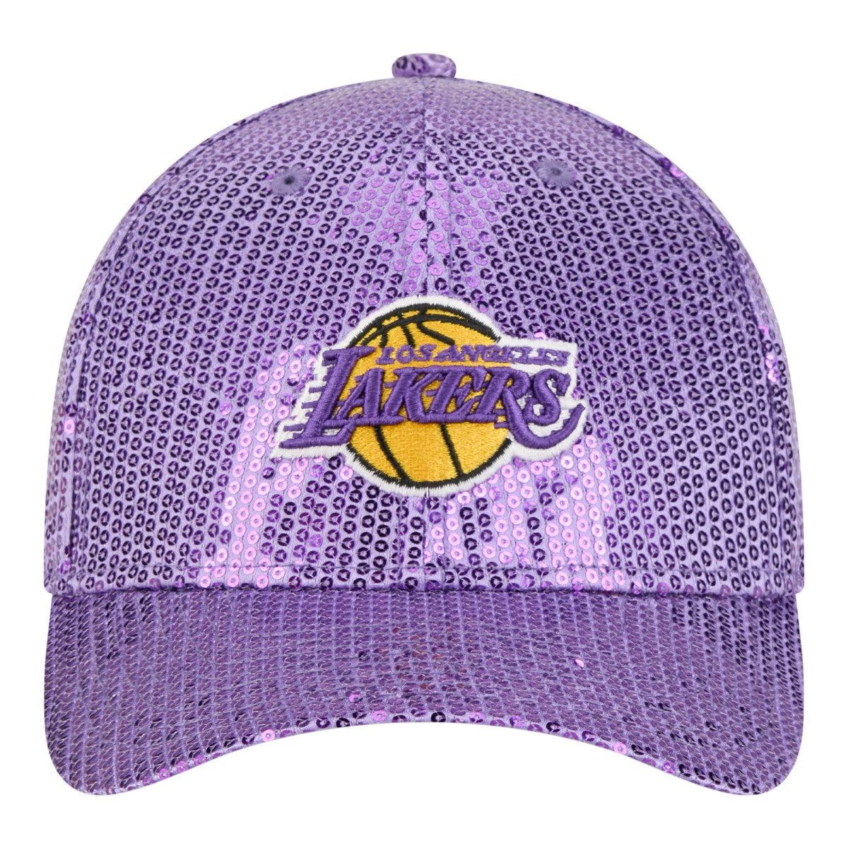 Los Angeles Lakers Women's Sequin M-Crown 9FORTY Adjustable Hat On Sale