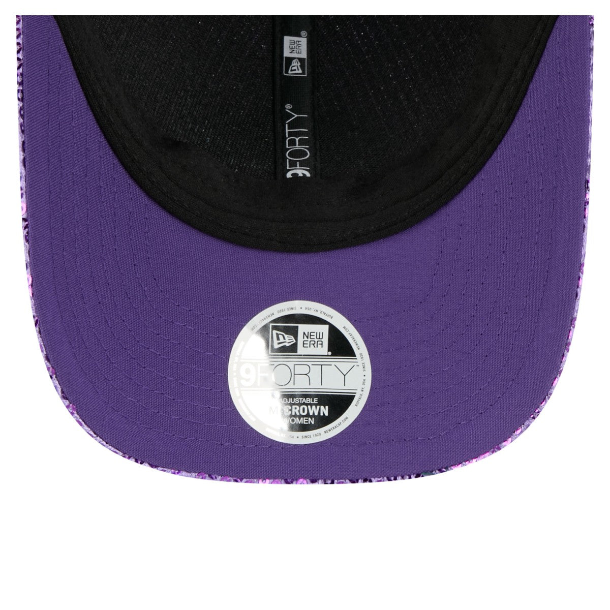Los Angeles Lakers Women's Sequin M-Crown 9FORTY Adjustable Hat On Sale