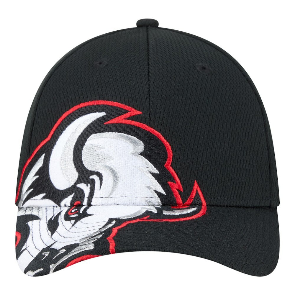 Buffalo Sabres New Era Oversized Logo M-Crown Flex 39THIRTY Hat Discount
