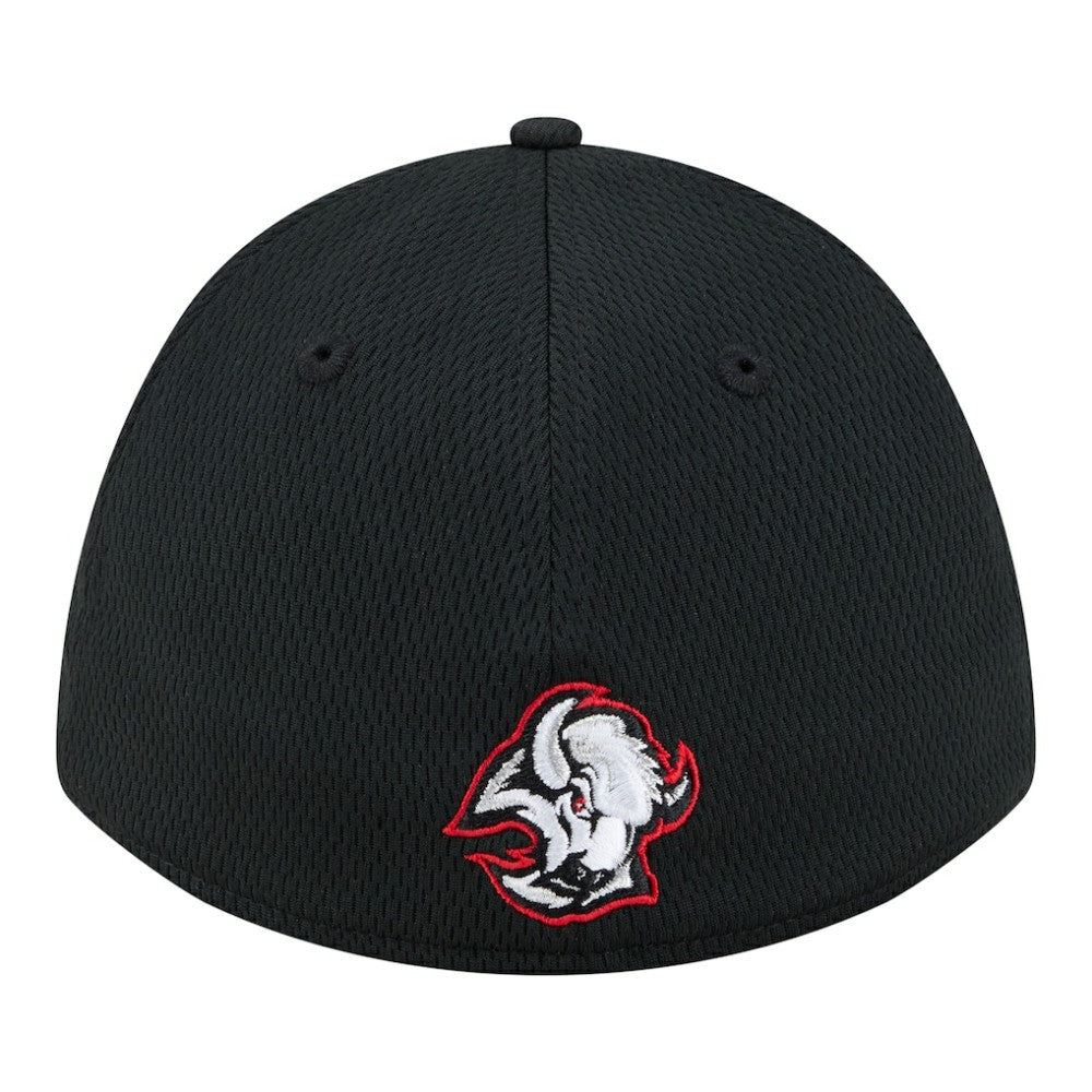 Buffalo Sabres New Era Oversized Logo M-Crown Flex 39THIRTY Hat Discount