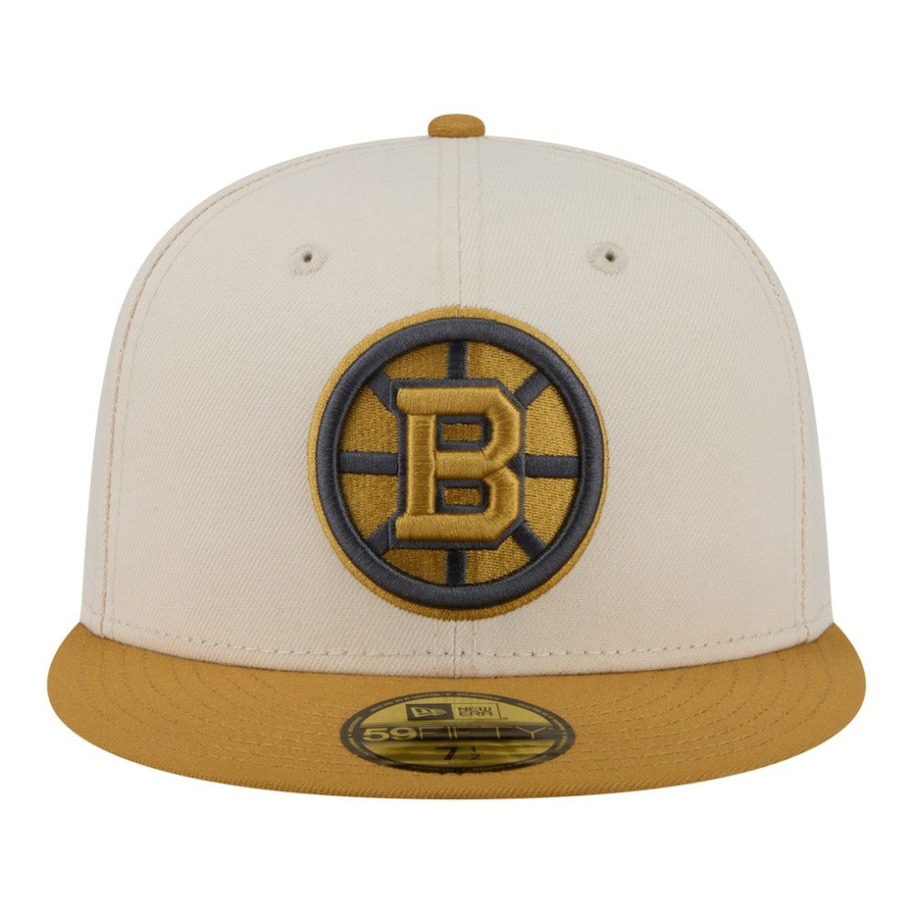 Boston Bruins New Era Colorpack Two-Tone 59FIFTY Fitted Hat Outlet