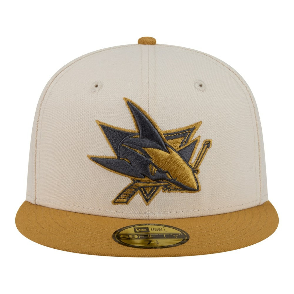 San Jose Sharks New Era Colorpack Two-Tone 59FIFTY Fitted Hat On Sale