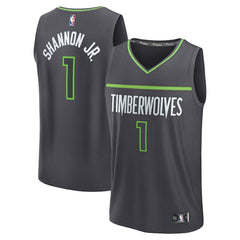 Terrence Shannon Jr. Minnesota Timberwolves Fast Break Replica Jersey Discount