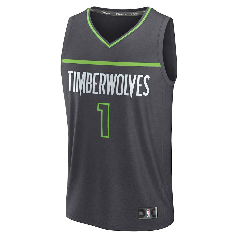 Terrence Shannon Jr. Minnesota Timberwolves Fast Break Replica Jersey Discount