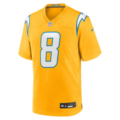 Los Angeles Chargers Nike Omarion Hampton  Alternate Charger Power Game Player Jersey