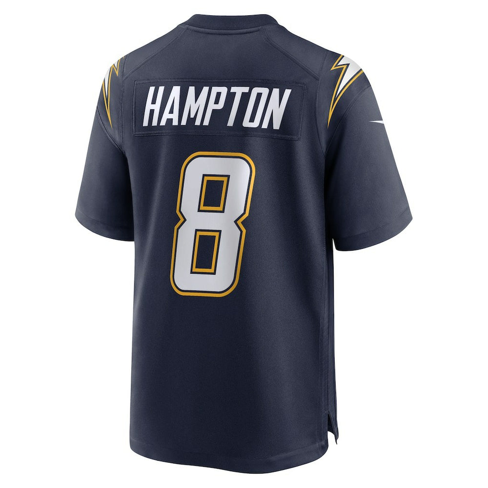 Los Angeles Chargers Nike Omarion Hampton  Alternate Super Chargers Game Player Jersey