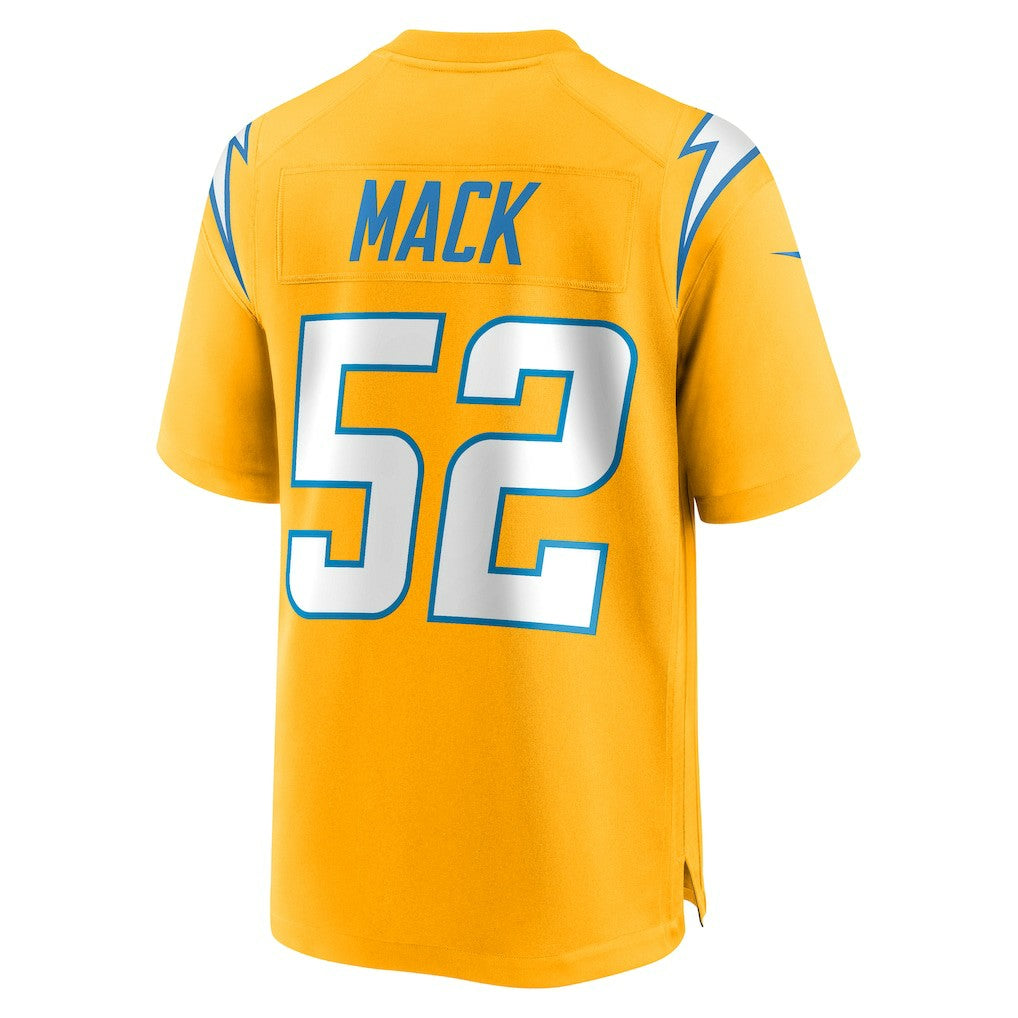 Los Angeles Chargers Nike Khalil Mack  Alternate Charger Power Game Player Jersey