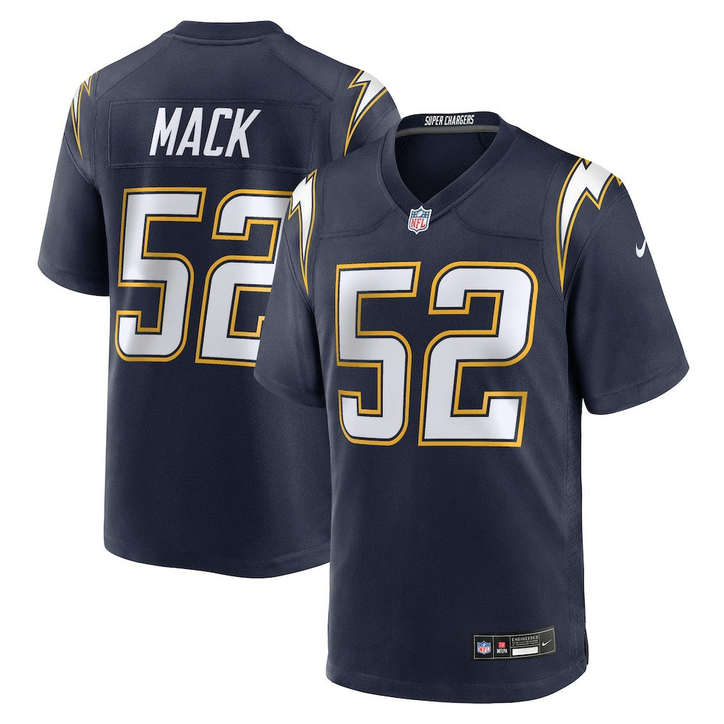 Los Angeles Chargers Nike Khalil Mack  Alternate Super Chargers Game Player Jersey